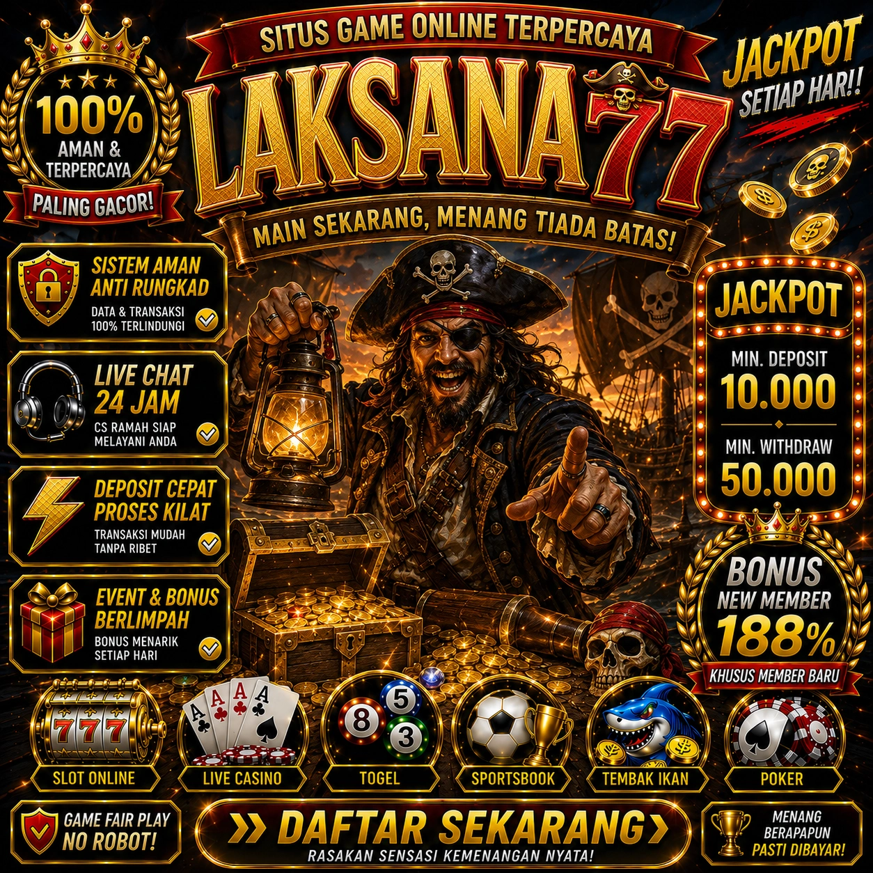 LAKSANA77Banner